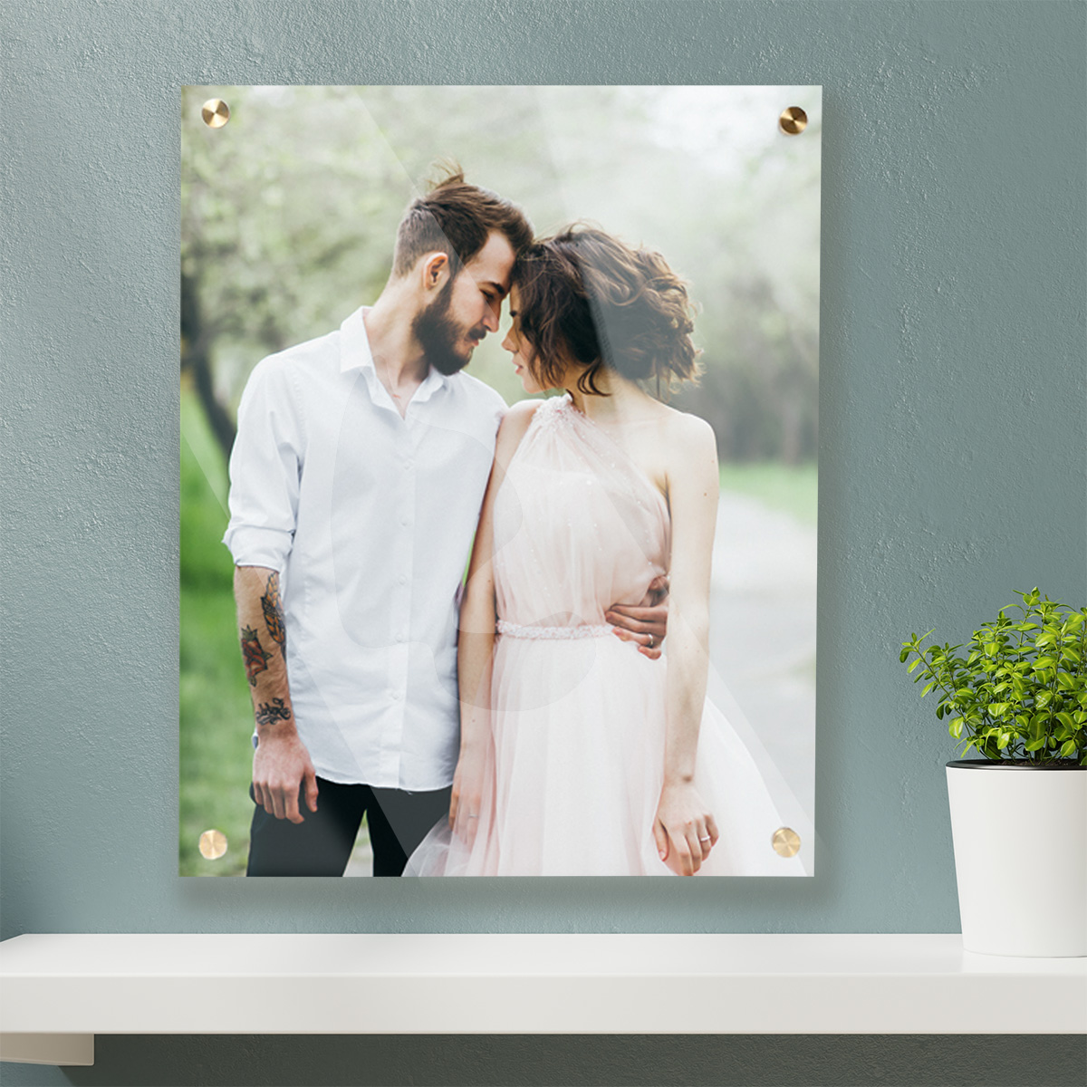 Engagement Picture on Acrylic Print
